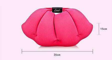 Joli coussin oreiller de jambe pour oedème cellulite enceinte senior sommeil dormir douleur courbatures